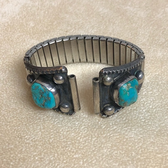Accessories - Navajo vintage turquoise watch band
